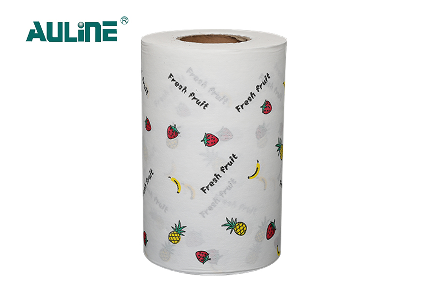 스펀 레이스 부직포의 인쇄 목재 펄프 시리즈에서